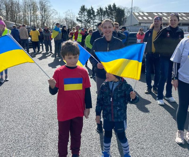 Nenagh company hosts 5km fundraising walk to support the people of Ukraine
