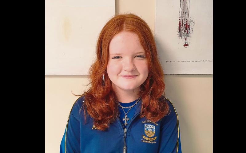 Abigail is selected to represent Tipperary at national level
