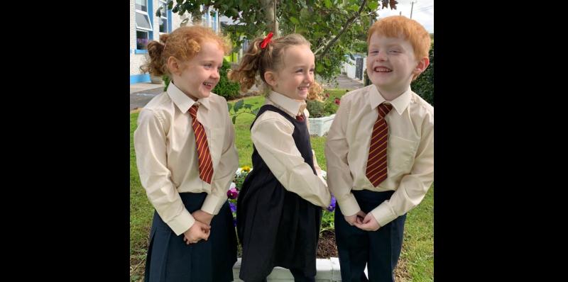 IN PICTURES: Happy faces on junior infants who enjoy first day of school across Tipperary