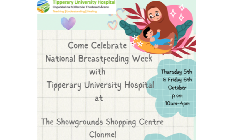 Competitions with local schools are part of Tipperary hospital's celebrations for National Breastfeeding Week