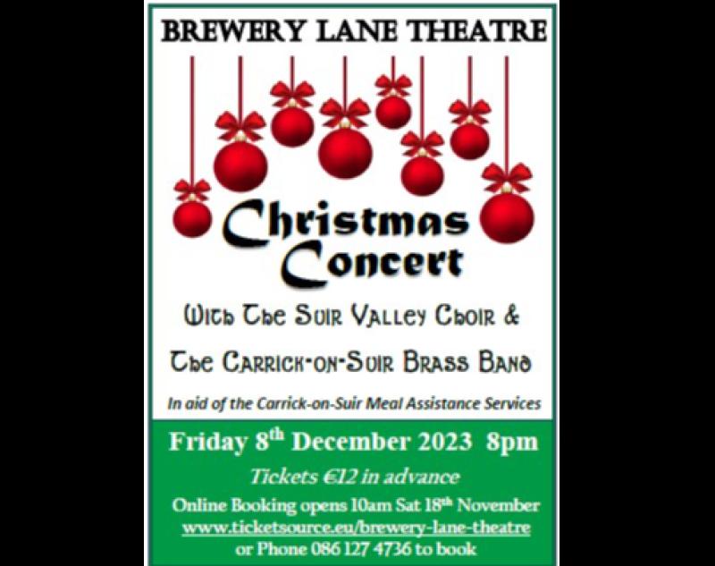 Christmas concert at Carrick-on-Suir theatre raised over €900 for local cause