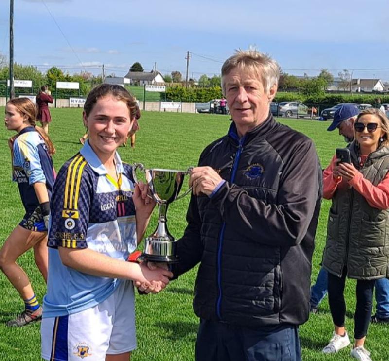 Cashel CS win county ladies football final