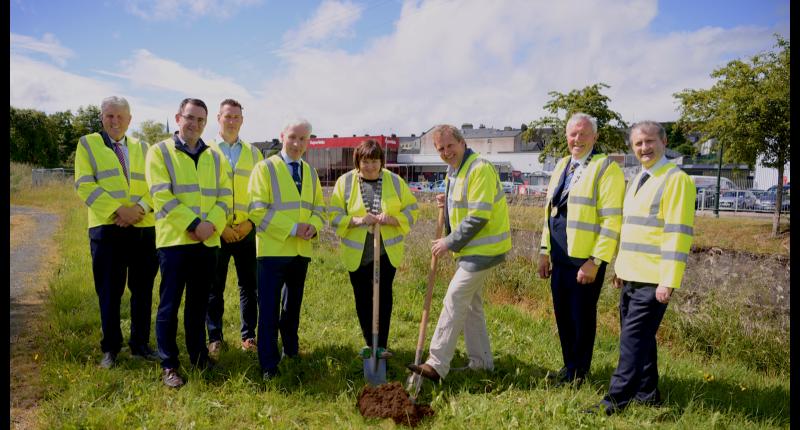 Sod turning ceremony for the River Ara Walkway in Tipp Town
