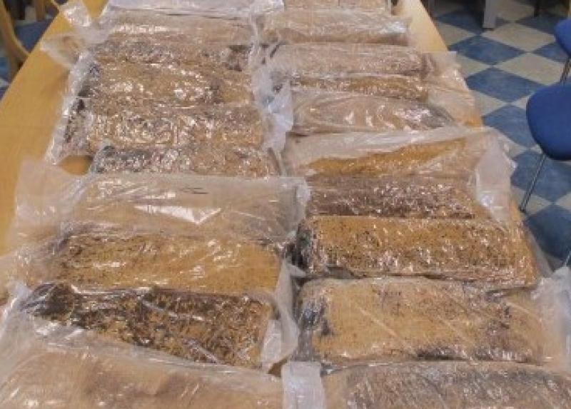 Arrests made following seizure of cannabis worth almost €1m