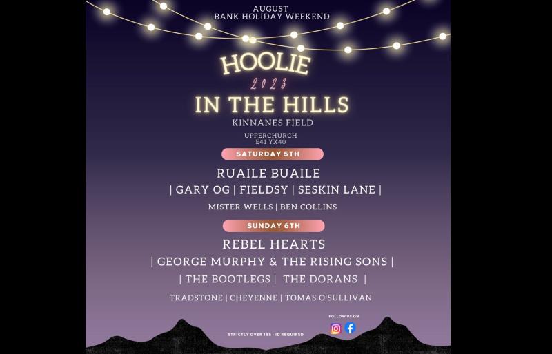 ‘Hoolie in the Hills’ is set to be a festival like no other 