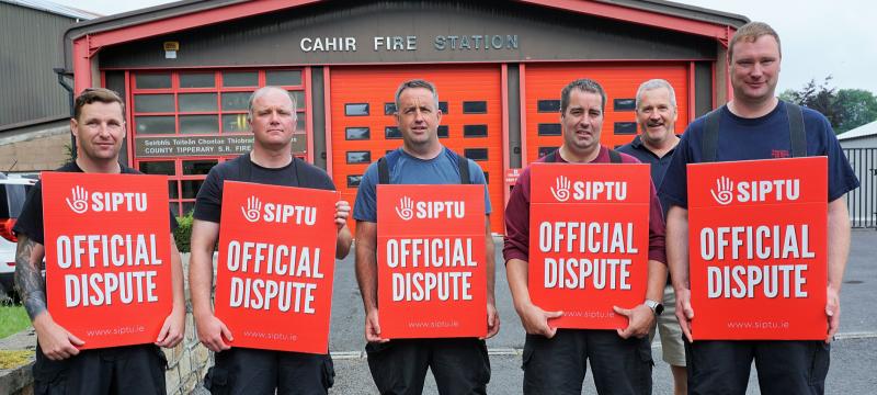 Firefighters in Tipperary go on strike over working hours and pay
