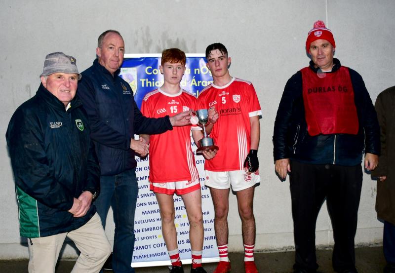 Durlas Óg turn on the style to brush aside JK Brackens and claim another U15A hurling title
