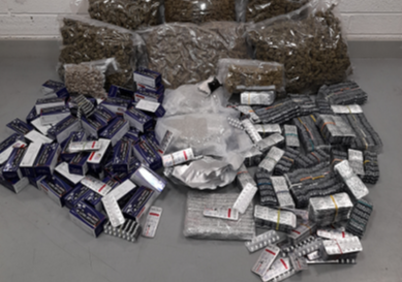 Drugs seized in parcels falsely marked as goods such as "Easter toys"