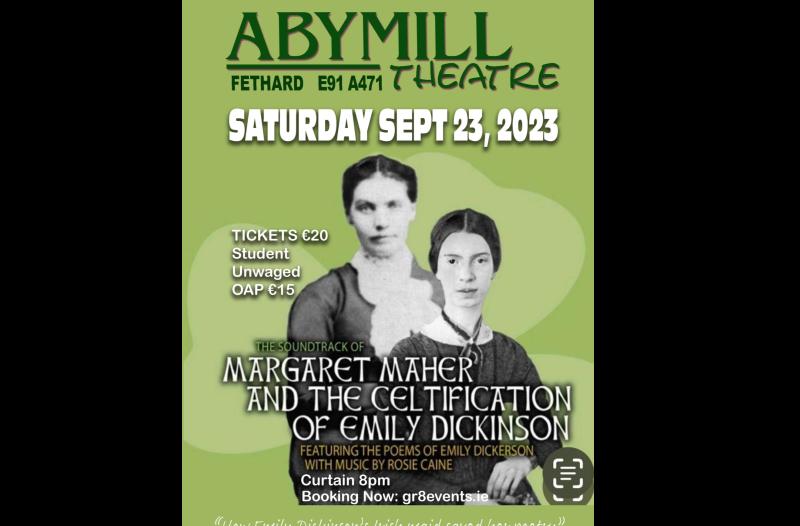 The story of an Irish maid to be presented at a Tipperary  theatre
