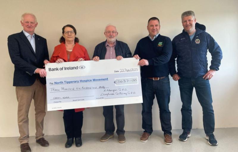 Junior C county final raises significant funds for North Tipperary Hospice