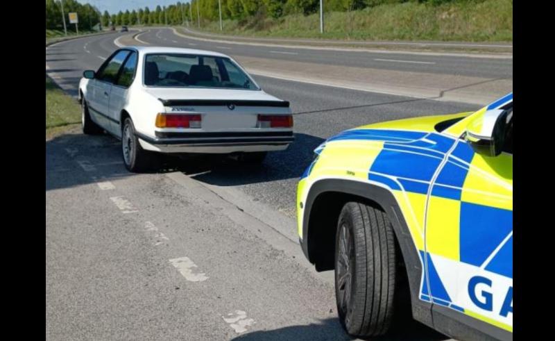Road Policing Unit bags disqualified driver on the road in Templemore