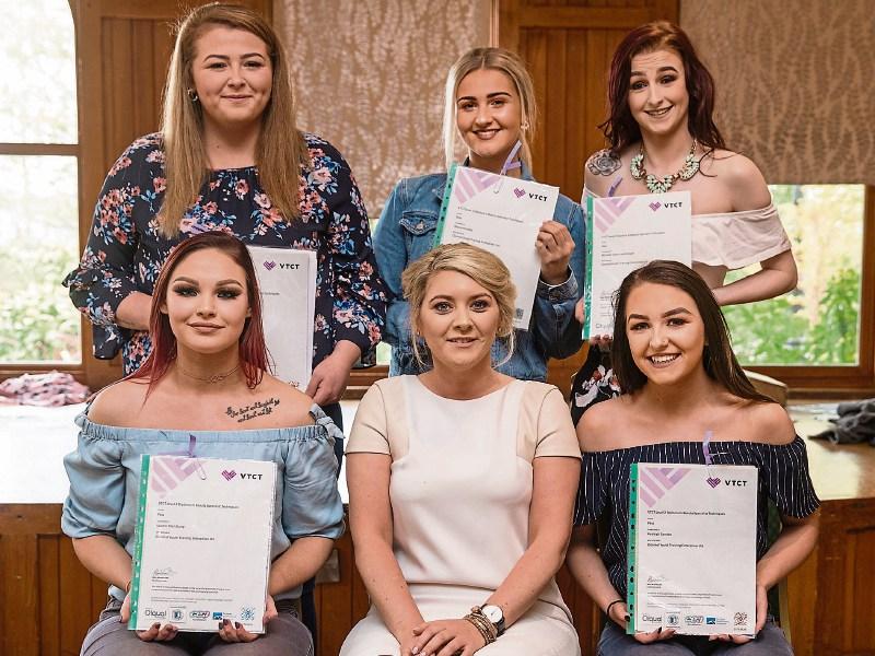 Clonmel Community Training Centre presents certificates to proud learners