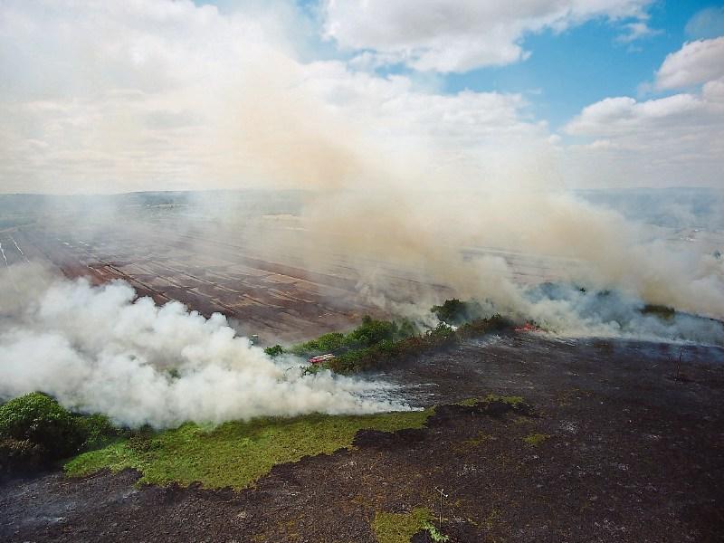 Tributes to Tipperary Fire & Rescue as 28 brave firefighters bring blaze from hell under control near Littleton