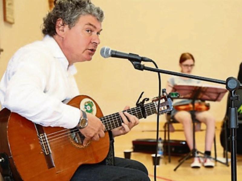 Singer/songwriter John Spillane hosts workshop for young musicians near Carrick-on-Suir