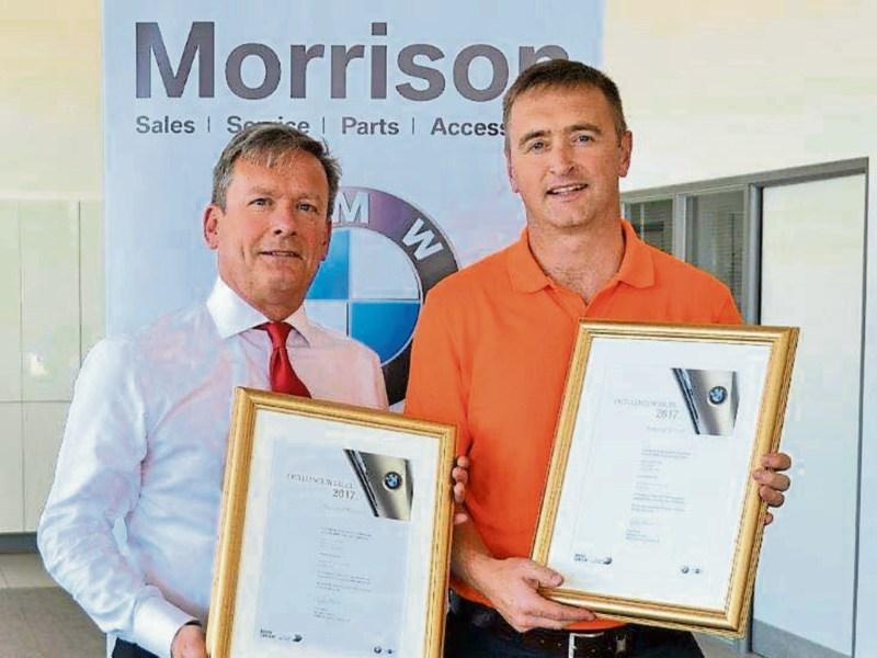 Top awards for Morrison BMW in Cahir