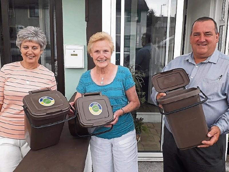 Zero Waste Cashel caddies for food waste