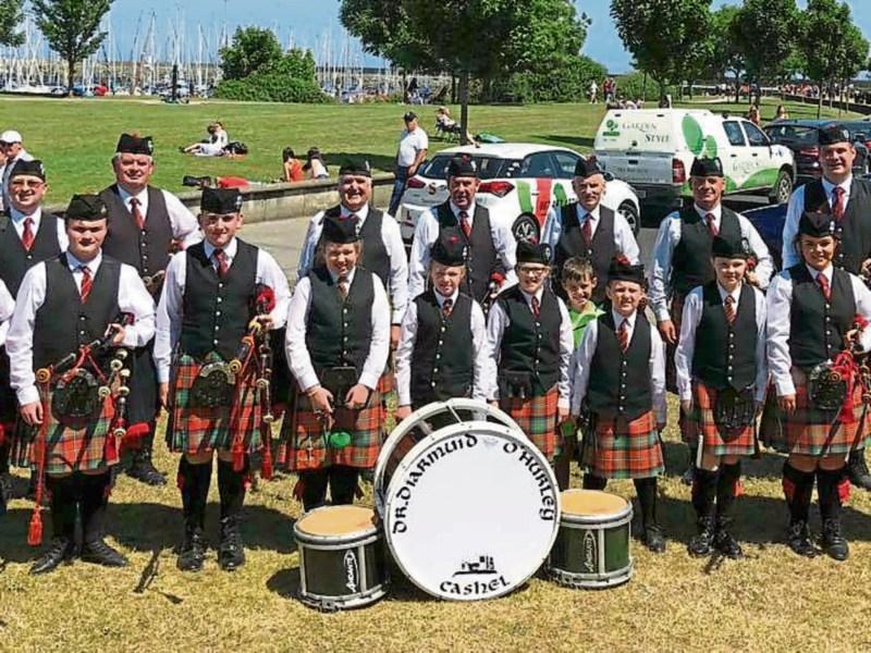 Cashel Pipe Band attend East of Ireland Championships