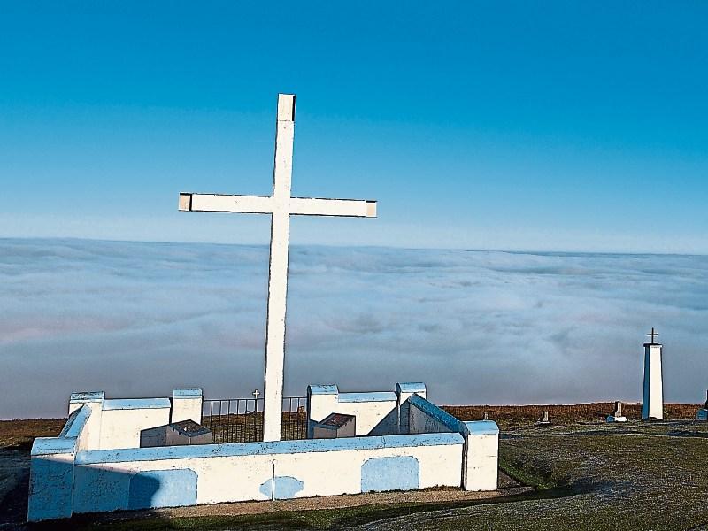 Mass at the Holy Year Cross over Clonmel on Bank Holiday Monday