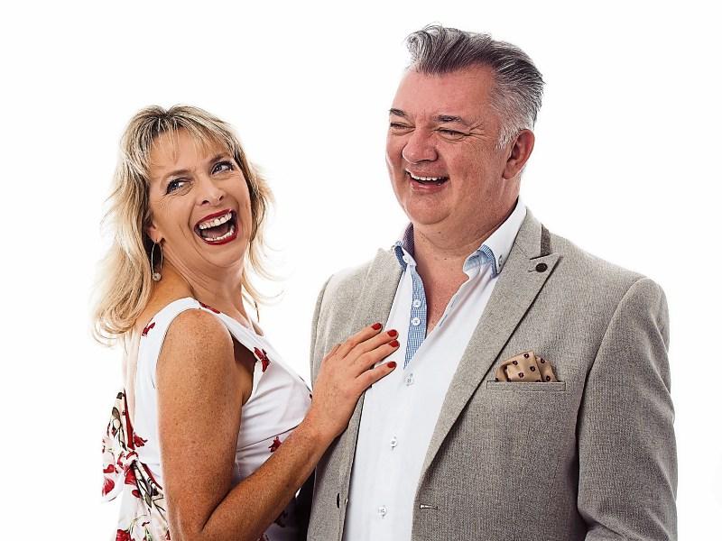 Muriel O'Connor and Fran Curry for Mitchelstown gig