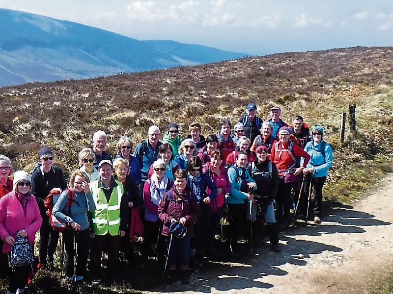 Nenagh Walking Club takes on tough challenge with visit to Upperchurch