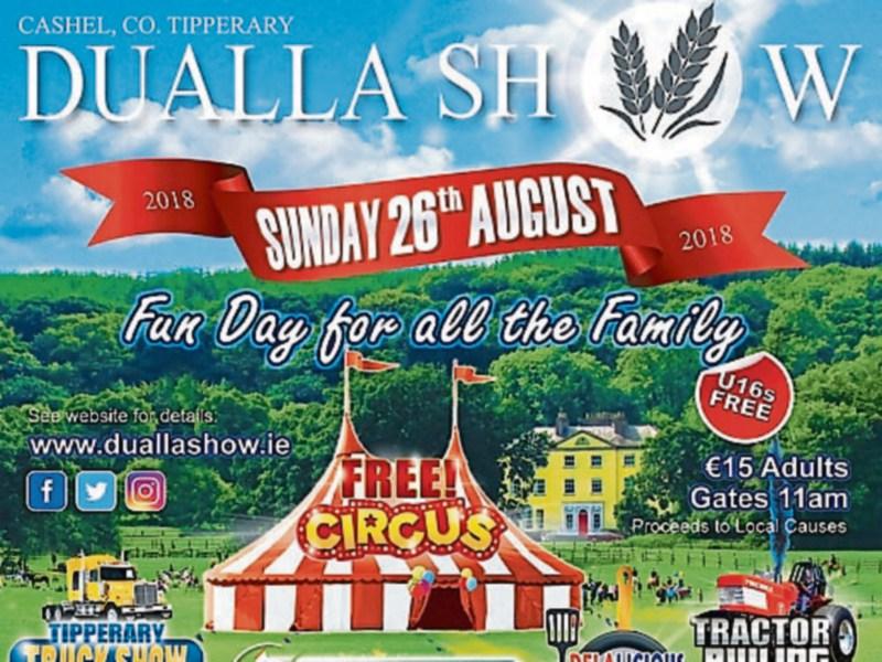 Excitement builds for Dualla Show on August 26th