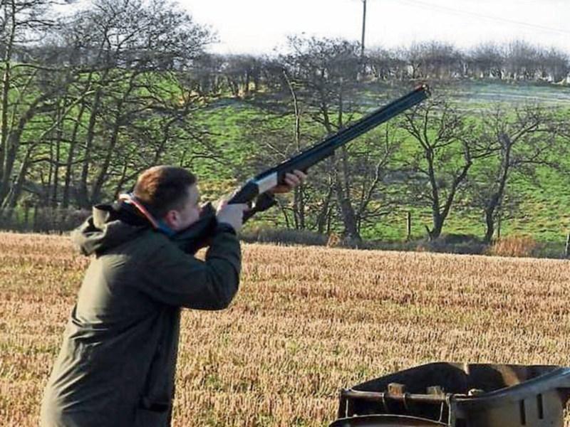 Tipperary Parkinson's clay pigeon shoot cheque presentation in Newtown