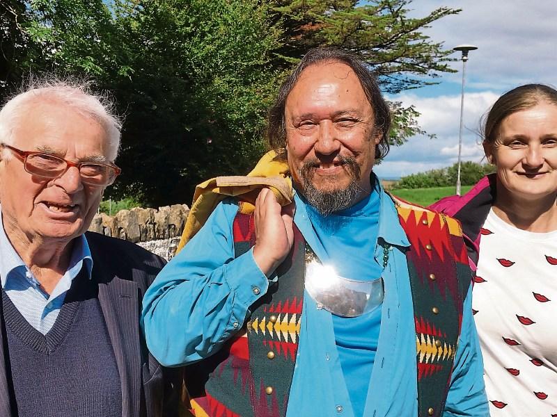 Native American compares his tribe's 'Trail of Tears' to the Irish famine at Tipperary walk