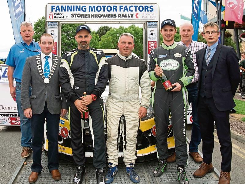 Late drama in Stonethrowers rally in Clonmel as Moffett claims the laurels