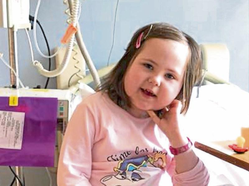 Tipperary community rallies around family as brave seven year old Roisin's cancer returns