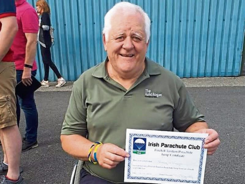 Carrick-on-Suir wheelchair user parachute jumps from 13,000 feet 