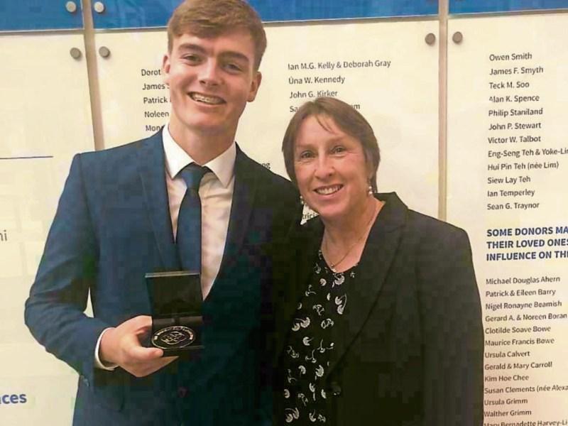 Top Tipperary student Jake Flannery from Rockwell College awarded major university scholarship