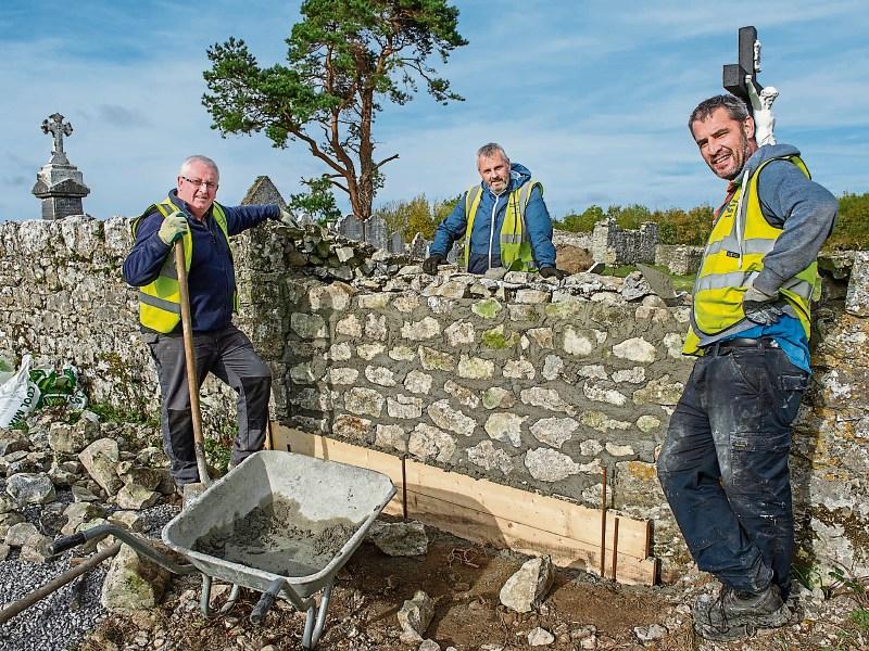 Repairs carried out at Rathcoole Cemetery, Fethard