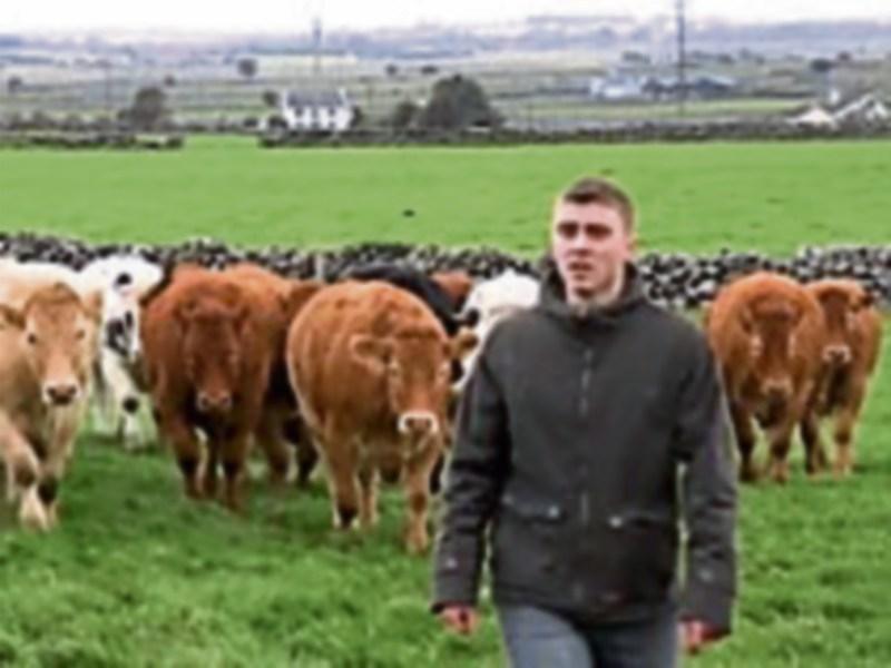 Young farmer Eoin Burns makes West awake to Herdwatch app