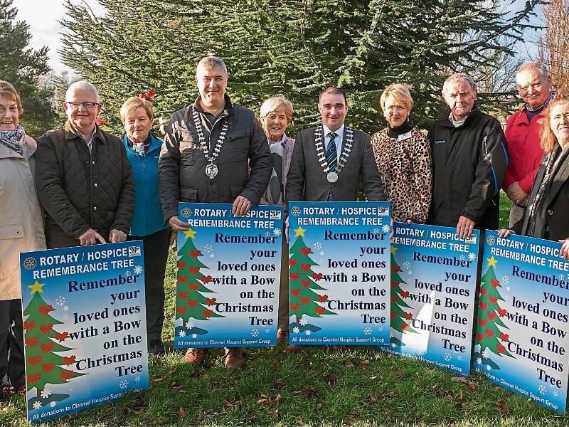 South Tipperary Hospice to benefit from Clonmel Rotary remembrance tree