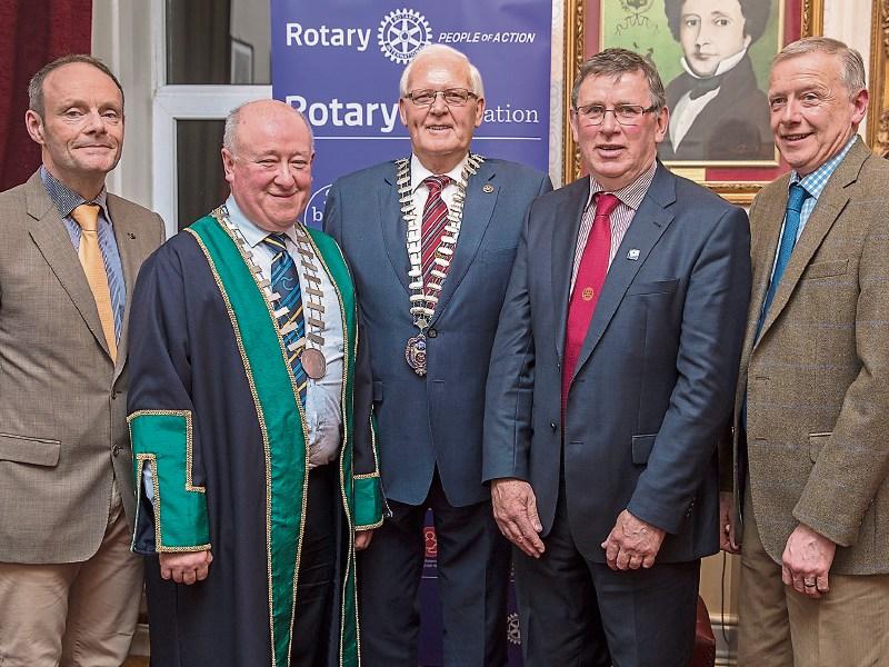 Rotary civic reception