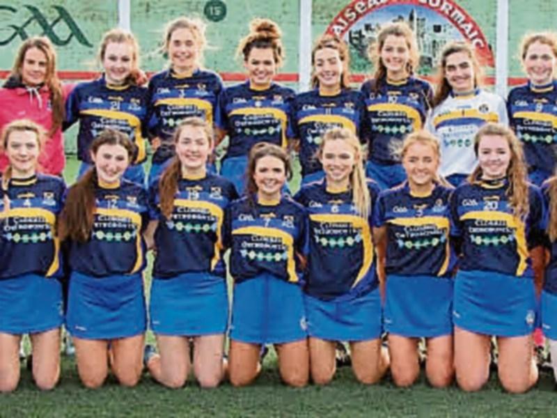 Cashel Community School camogie team make history