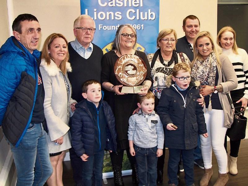 Angela McGrath is Lions Club Cashel 'Person of the Year'