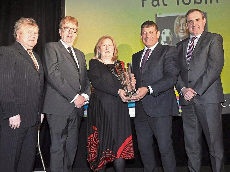 Tipperary woman honoured for her welfare of retired greyhounds
