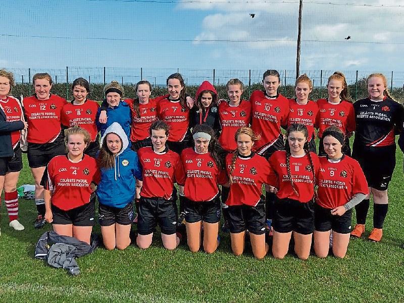 Congratulations to Roscrea Coláiste Phobal's new girls soccer team