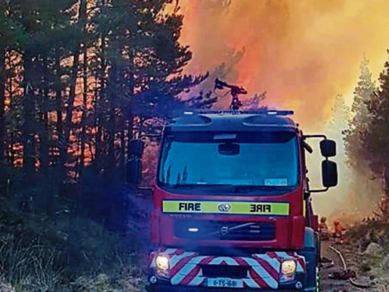 Fire fighters spent 12 hours battling forest fire in Tipperary’s Glen of Aherlow 