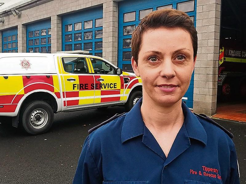 Tipperary firefighter Anthea Browne leads the way for women in the fire service