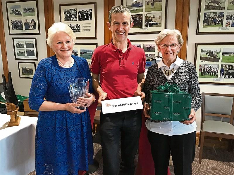 Anne Cooke and Bernie O'Meara win President's Prize at Fethard Bridge Club