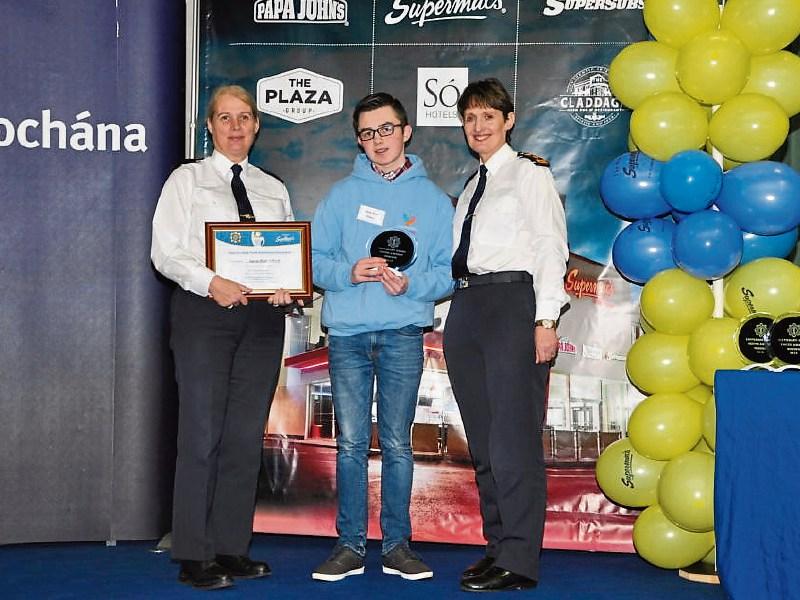 Tipperary Garda Youth Individual Award for Cashel's Aaron Gibson 