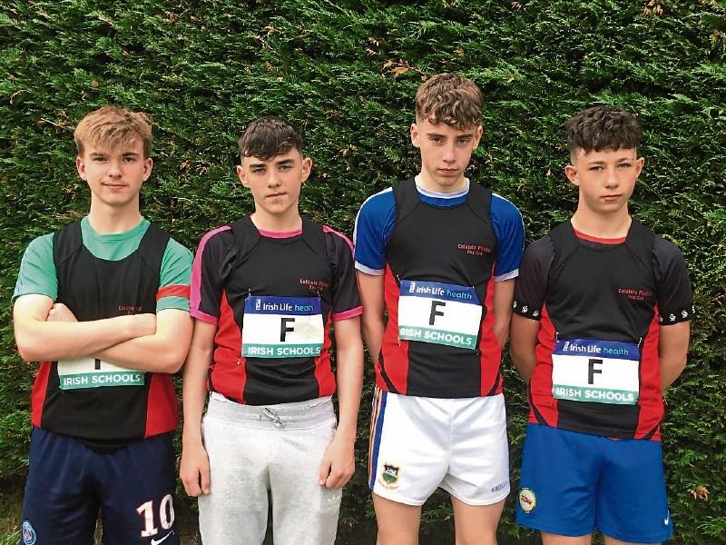 Coláiste Phobal Roscrea in All Ireland schools track and field championships 