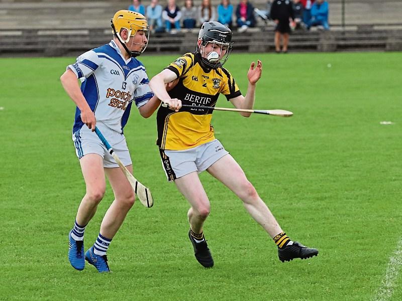 Gearoid Lennon (Cappawhite) and Cathal Carr (Kickhams)