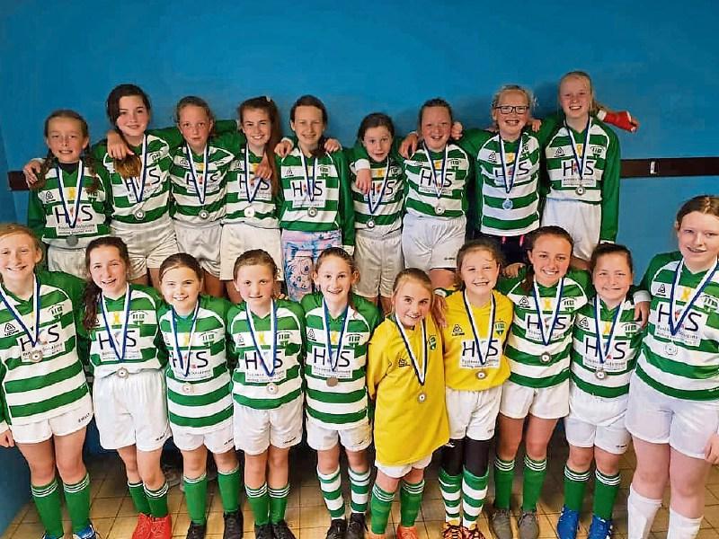 Carrick Utd U-12 team give spirited performance in Schoolgirls Cup Final 