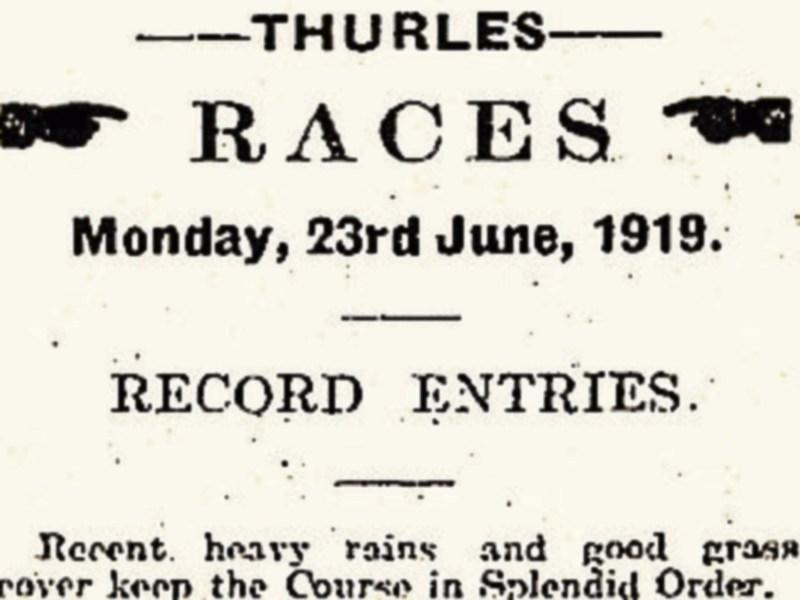 Tipperary centenary: Fateful Thurles race day killing is recalled