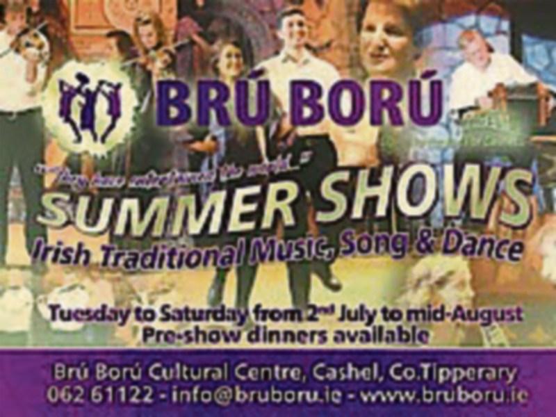 Summer season of Brú Ború shows commence in Cashel 