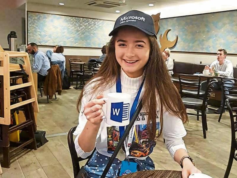 Rockwell TY student represents Ireland at 4-nations Microsoft tournament 