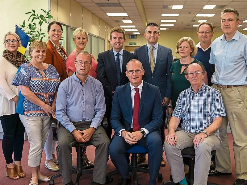 Tánaiste Simon Coveney visits The Nationalist and opens Tipperary company’s new premises 